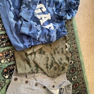Bundle of 3 size 5 sweatshirts, GUC